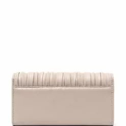 Karl Lagerfeld K/Kushion pleat detail wallet