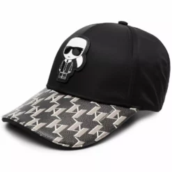 Karl Lagerfeld ikonik monogram cap