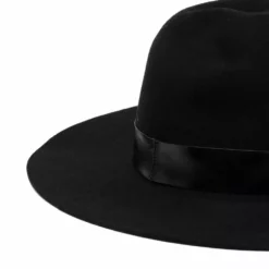 Karl Lagerfeld signature soft fedora hat