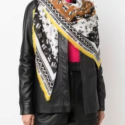 Karl Lagerfeld Ikonik print scarf