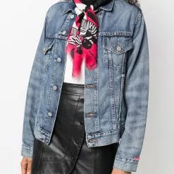 Karl Lagerfeld Karlimals monogram scarf