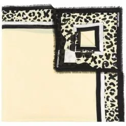 Karl Lagerfeld leopard print scarf
