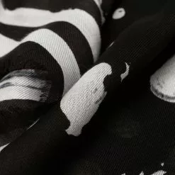 Karl Lagerfeld dots print scarf