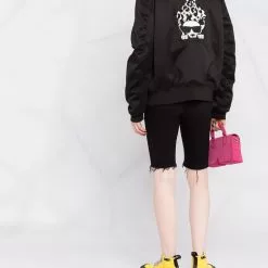 Karl Lagerfeld Ikonik print bomber jacket