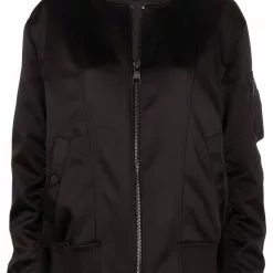 Karl Lagerfeld Ikonik print bomber jacket