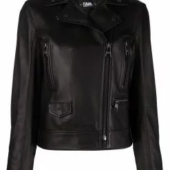 Karl Lagerfeld Ikonik Karl Monogram biker jacket