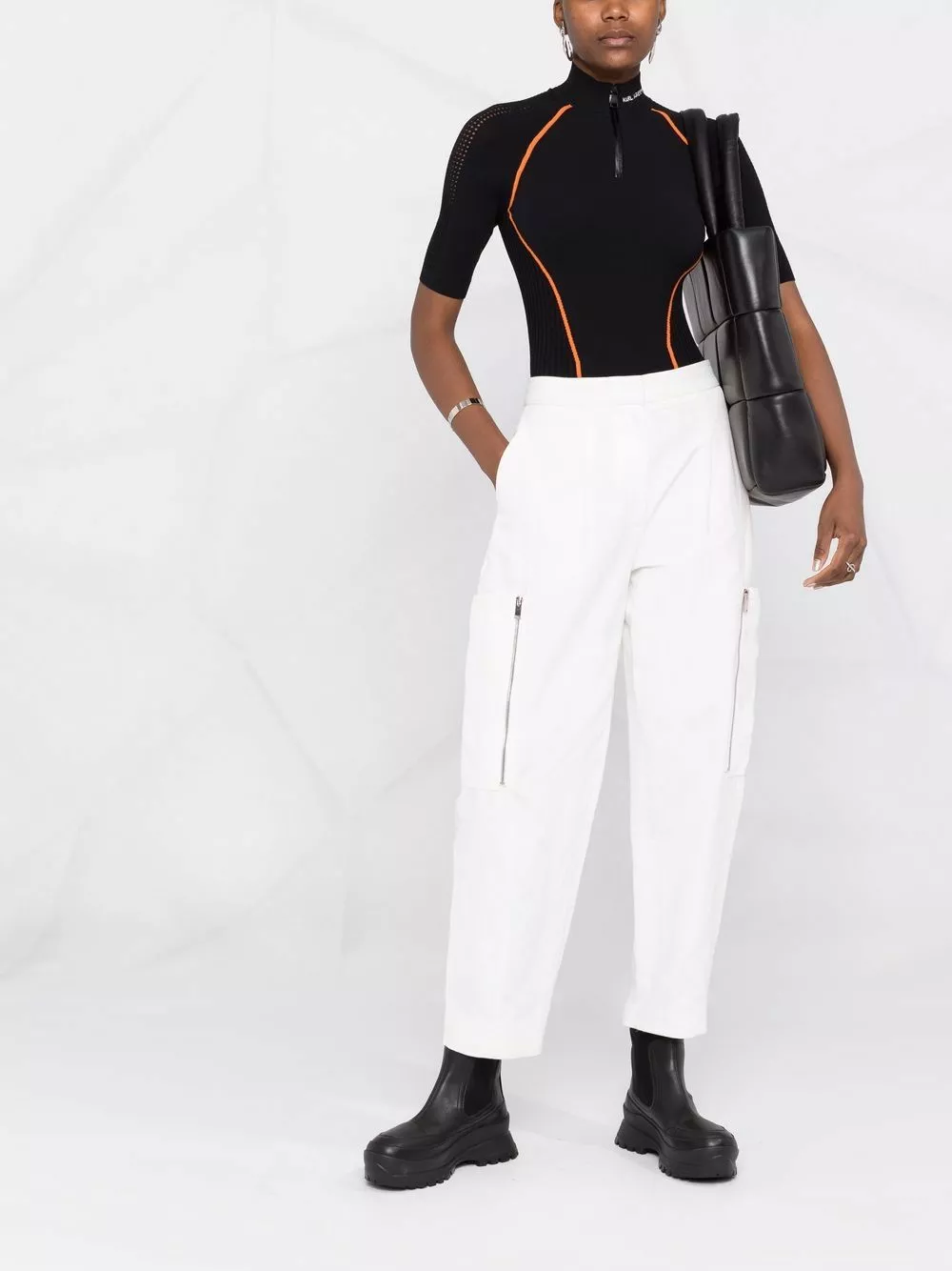 Karl Lagerfeld athlesure knit body