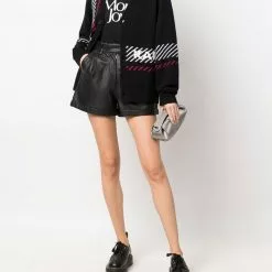 Karl Lagerfeld diagonal stripes cardigan