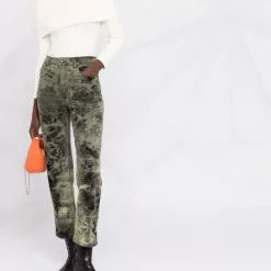 Karl Lagerfeld folded-neckline jumper