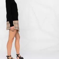 Karl Lagerfeld Ikonik Animal wool-blend sweater