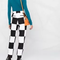 Karl Lagerfeld fine knit mock neck jumper