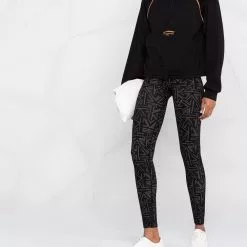 Karl Lagerfeld technical athleisure leggings