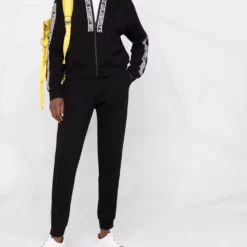 Karl Lagerfeld logo-tape track pants