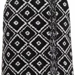 Karl Lagerfeld boucle wrap mini skirt