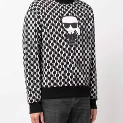 Karl Lagerfeld Karl-patch monogram sweatshirt