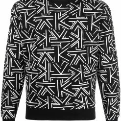 Karl Lagerfeld all-over K-print sweatshirt
