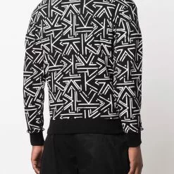 Karl Lagerfeld all-over K-print sweatshirt