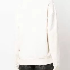 Karl Lagerfeld flocked monogram sweatshirt
