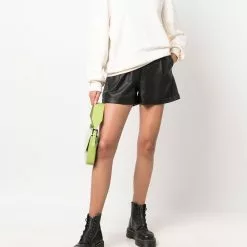 Karl Lagerfeld flocked monogram sweatshirt