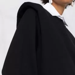 Karl Lagerfeld pointed-collar sweatshirt