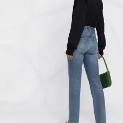 Karl Lagerfeld pointed-collar sweatshirt