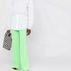 Karl Lagerfeld monogram-lace hoodie