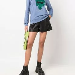 Karl Lagerfeld crocodile logo sweatshirt