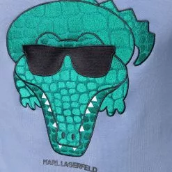 Karl Lagerfeld crocodile logo sweatshirt