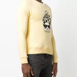 Karl Lagerfeld dog graphic sweatshirt