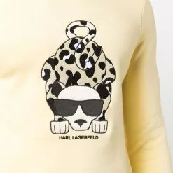 Karl Lagerfeld dog graphic sweatshirt
