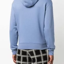 Karl Lagerfeld organic cotton-blend logo hoodie