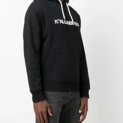 Karl Lagerfeld Ikonik animal organic cotton hoodie