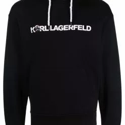 Karl Lagerfeld Ikonik animal organic cotton hoodie