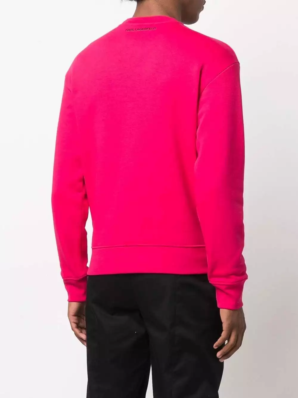 Karl Lagerfeld Ikonik animal cotton sweatshirt