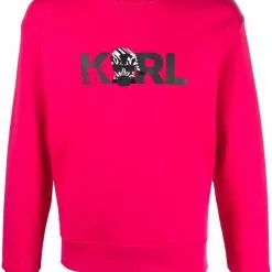Karl Lagerfeld Ikonik animal cotton sweatshirt