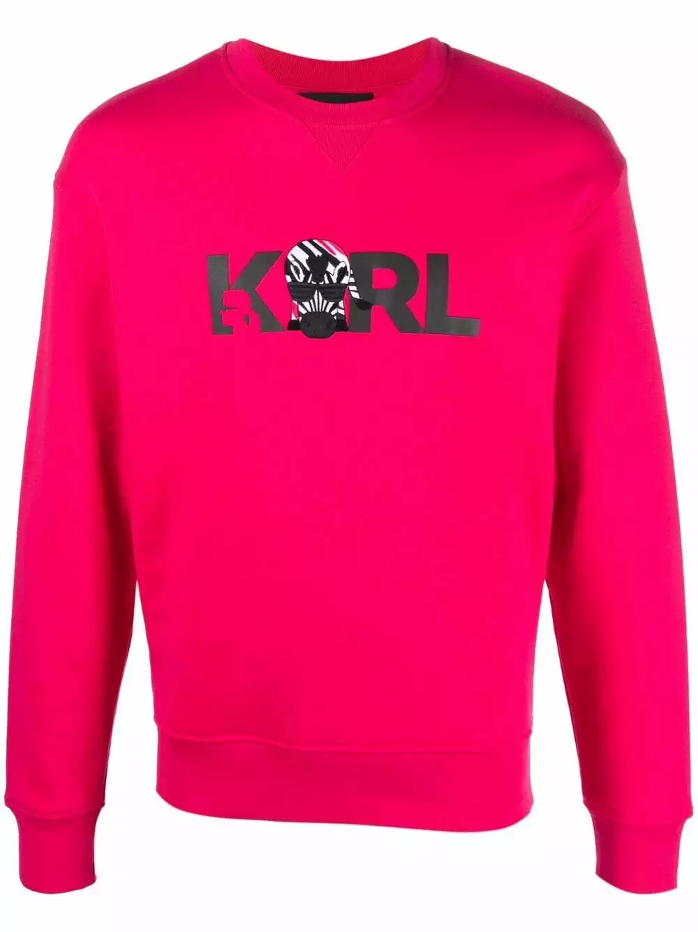 Karl Lagerfeld Ikonik animal cotton sweatshirt