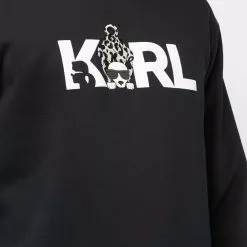 Karl Lagerfeld Ikonik Animal organic cotton sweatshirt