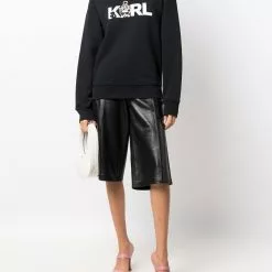 Karl Lagerfeld Ikonik Animal organic cotton sweatshirt