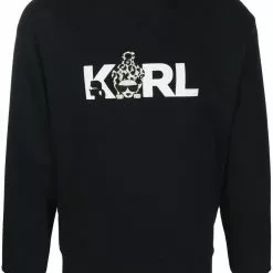 Karl Lagerfeld Ikonik Animal organic cotton sweatshirt