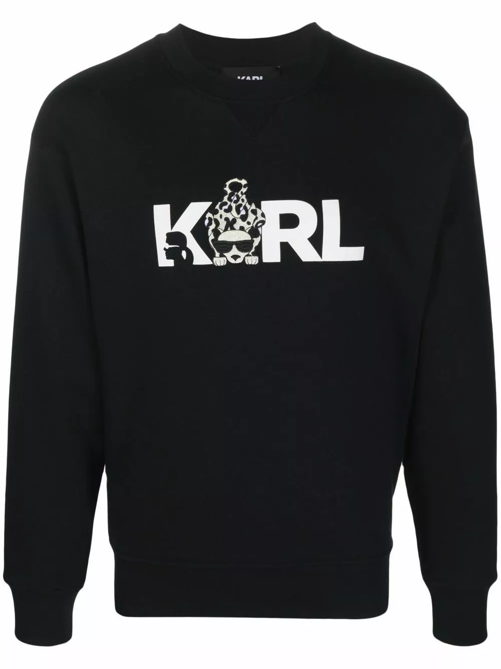 Karl Lagerfeld Ikonik Animal organic cotton sweatshirt