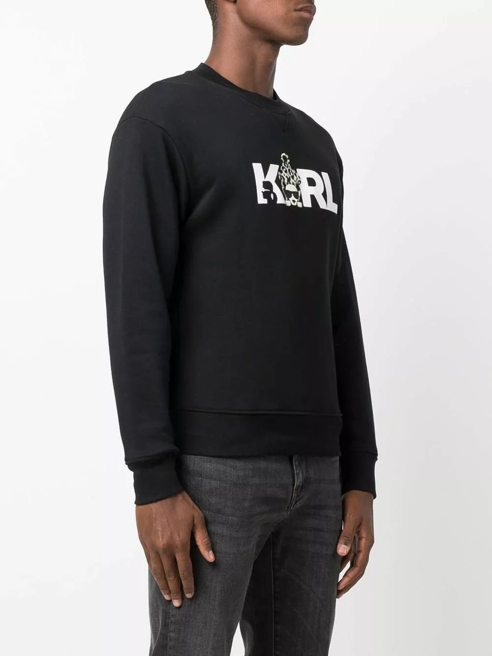 Karl Lagerfeld Ikonik Animal organic cotton sweatshirt