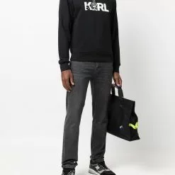 Karl Lagerfeld Ikonik Animal organic cotton sweatshirt