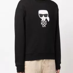 Karl Lagerfeld Ikonik Karl organic cotton sweatshirt