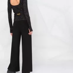 Karl Lagerfeld athleisure technical zip-up top