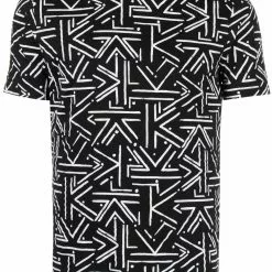 Karl Lagerfeld organic cotton monogram T-shirt