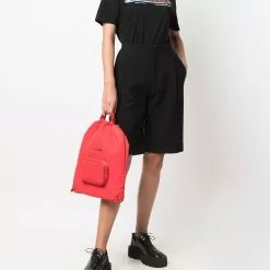 Karl Lagerfeld organic logo address T-shirt