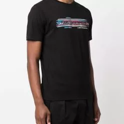 Karl Lagerfeld organic logo address T-shirt