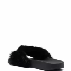 Karl Lagerfeld Ikonic patch-detail slides