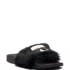 Karl Lagerfeld Ikonic patch-detail slides