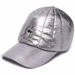 Karl Lagerfeld ikonik metallic cap